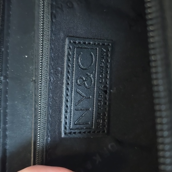 New York & Company black monogrammed wallet - Picture 7 of 7